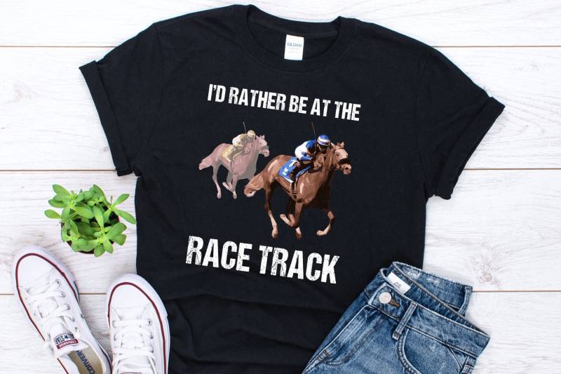 Pferderennen Shirt Lustiges Tshirt Track T-Shirt Geschenk Jockey Auf Pferde Zitat T von ShirtsandGifts