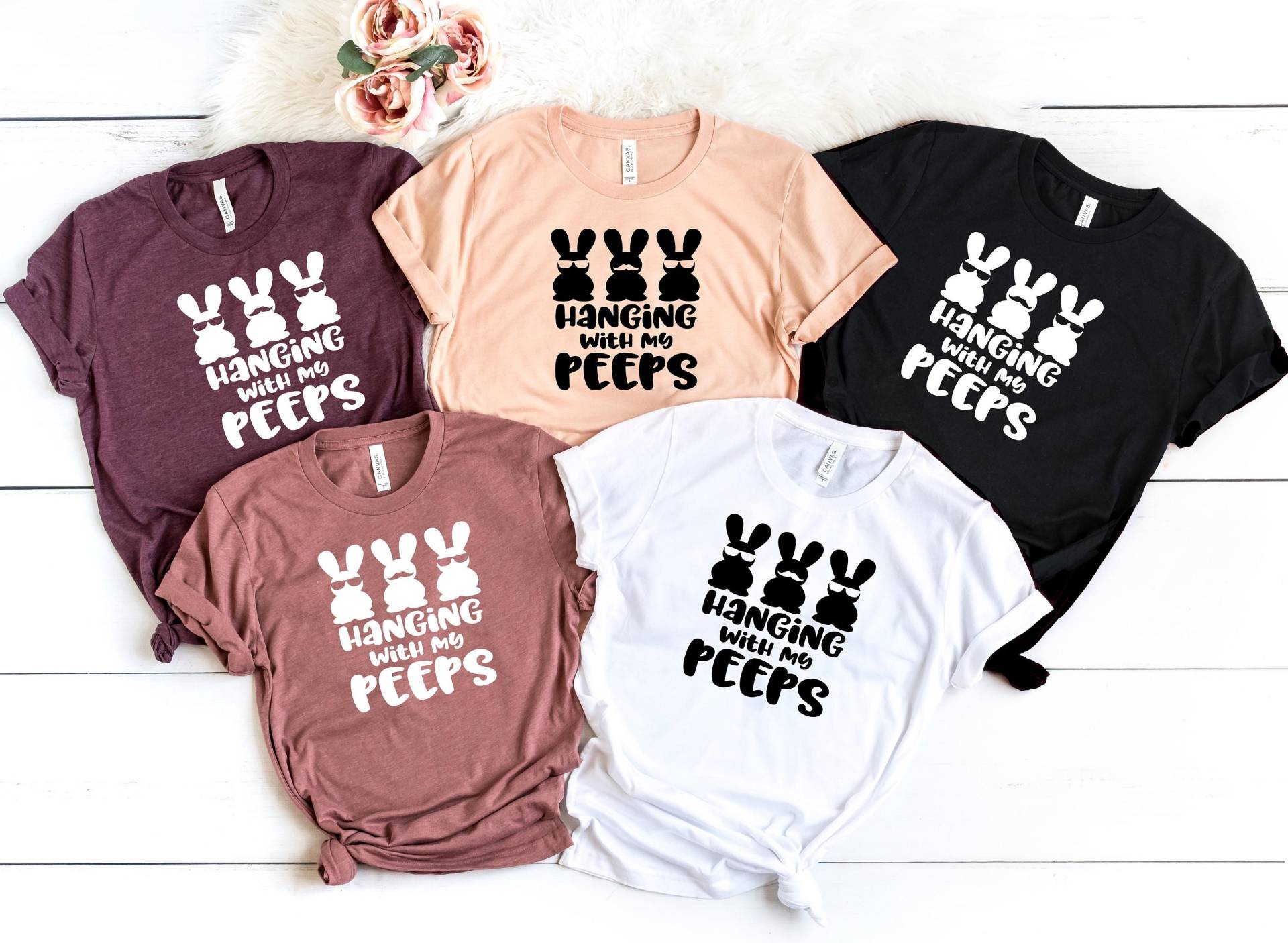 Hängen Mit Meinen Peeps Shirts, Ostern Shirt, Fröhliche Familie Süße My Kleinkind Shirts Hängen Mit Meinen Peeps Shirts, Ostern Shirt, Fröhliche Familie Süße My Kleinkind Shirts von ShirtslyApparel