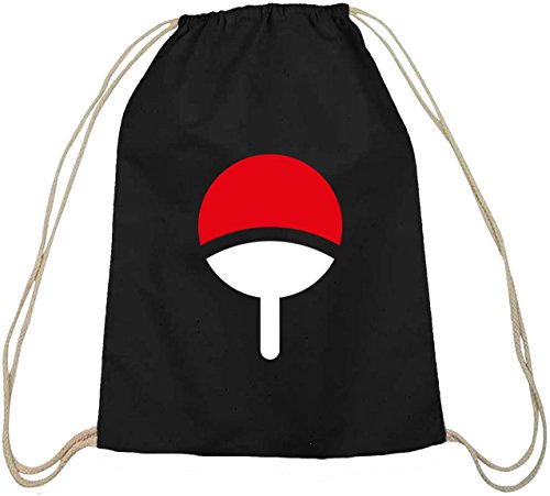 Shirtstreet24, Familie Uchiha, Baumwoll natur Turnbeutel Rucksack Sport Beutel, Größe: onesize,schwarz natur Shirtstreet24, Familie Uchiha, Baumwoll natur Turnbeutel Rucksack Sport Beutel, Größe: onesize,schwarz natur von ShirtStreet