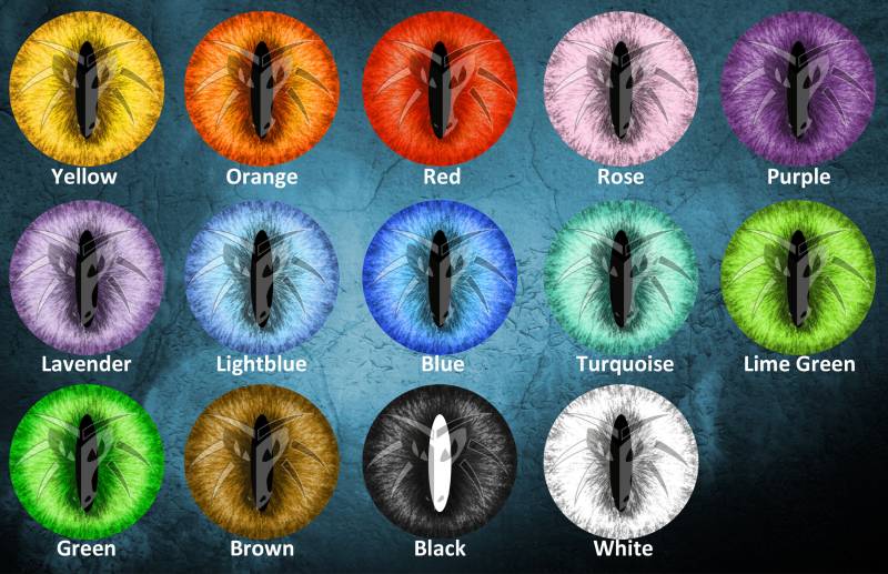 3cm Fursuit Eyes von Shiryudesign