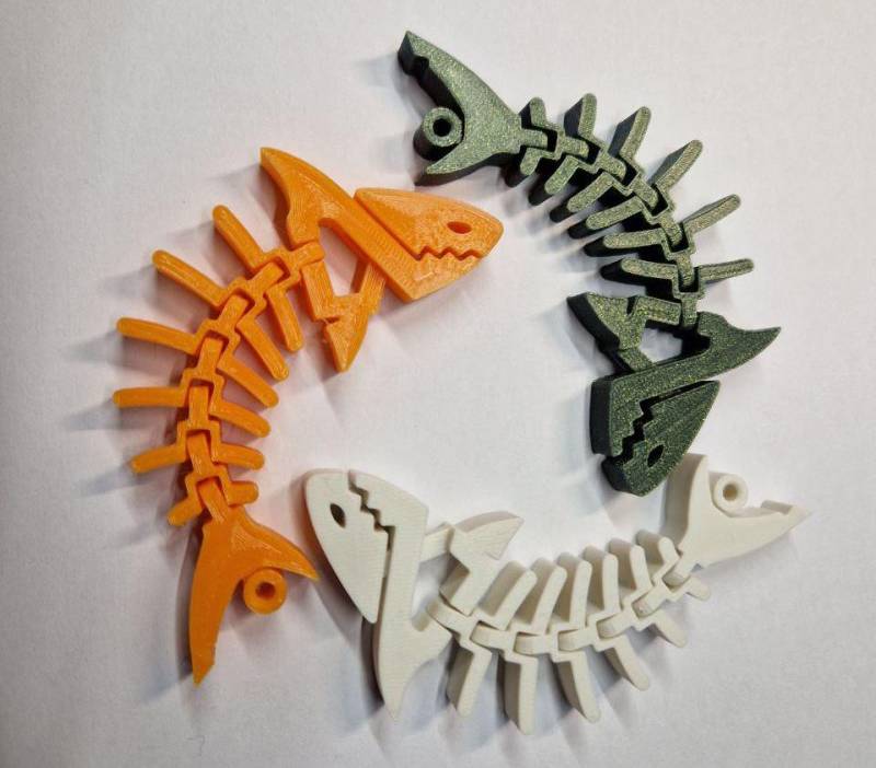 Hai Schlüsselanhänger von Shiryudesign