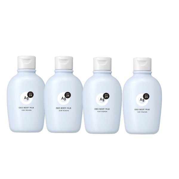Shiseido - Ag Deo 24 Deodorant Body Milk - 180ml - Vent Mignon (4ea) Set von Shiseido