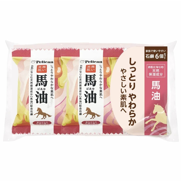 PelicanSoap - Horse Oil Soap - 80g X 6 von PelicanSoap