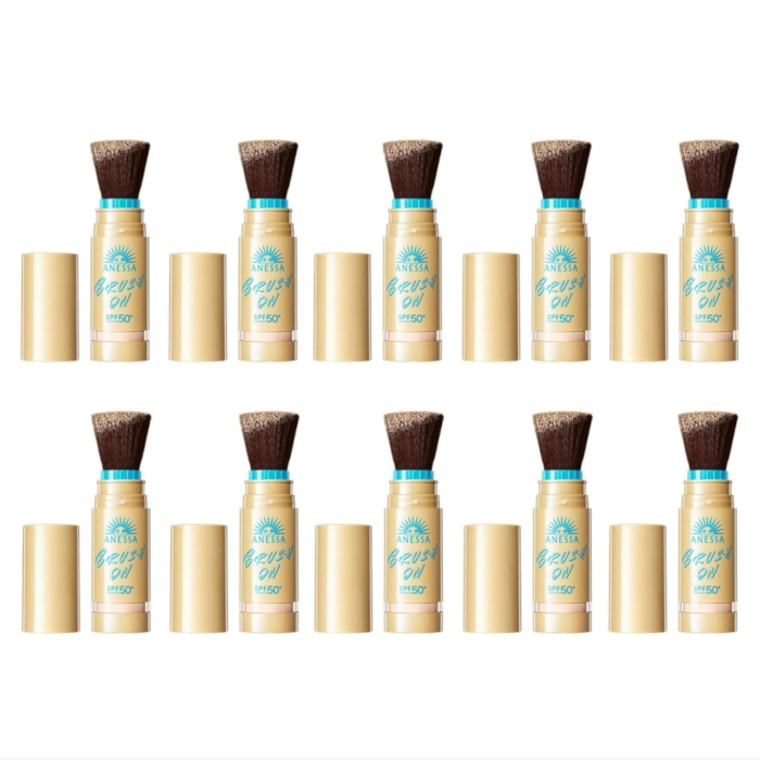 Shiseido Anessa Perfect UV Brush-on Powder Body SPF50+ PA++++ - 3g (10ea) Set von Shiseido