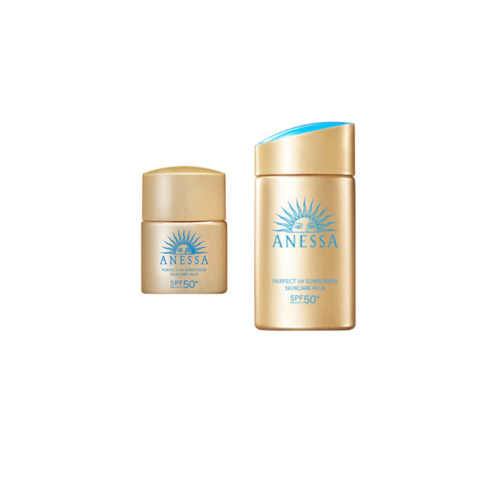Shiseido - Anessa Perfect UV Sunscreen Skin Care Milk SPF50+ PA++++ Travel Set von Shiseido