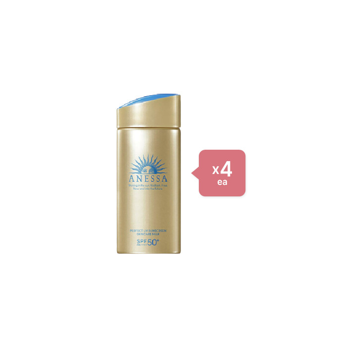 Shiseido - Anessa Perfect UV Sunscreen Skincare Milk N SPF50+ PA++++ - 2022 Version - 90ml (4ea) Set von Shiseido