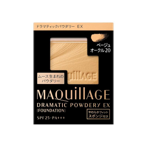 Shiseido - Maquillage Foundation Dramatic Powdery EX Refill SPF25 PA+++ - 9.3g - Beige Ocher 20 von Shiseido