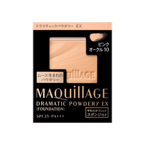 Shiseido - Maquillage Foundation Dramatic Powdery EX Refill SPF25 PA+++ - 9.3g - Pink Ocher 10 von Shiseido