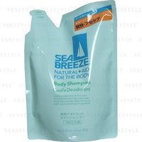 Shiseido - Sea Breeze Natural+Aid Body Shampoo Cool & Deodorant Refill 400ml von Shiseido