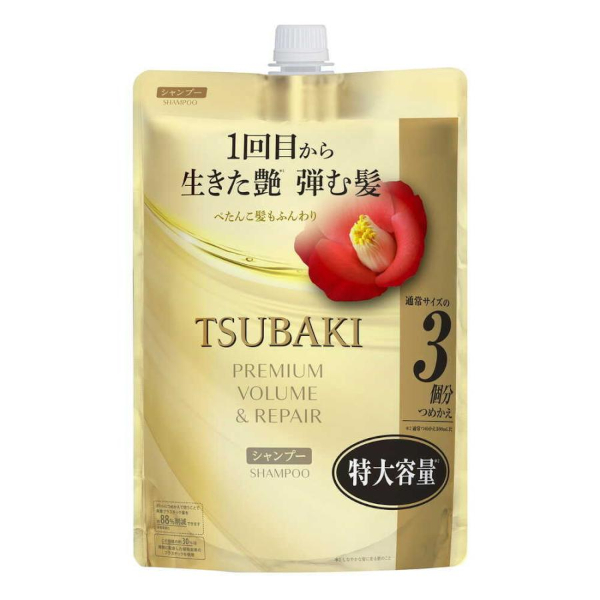 Shiseido - Tsubaki Premium Volume & Repair Shampoo Refill Extra Large - 900ml von Shiseido