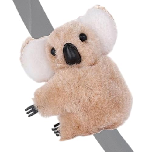 Shitafe Flauschige Koala-Haarspangen für Mädchen,Koala-Haarspange,Plüsch-Haarspangen für Frauen | Haarklammern mit starkem Halt für Frauen und Mädchen, Haarklammern aus Plüsch-Tierhaaren, kleine von Shitafe