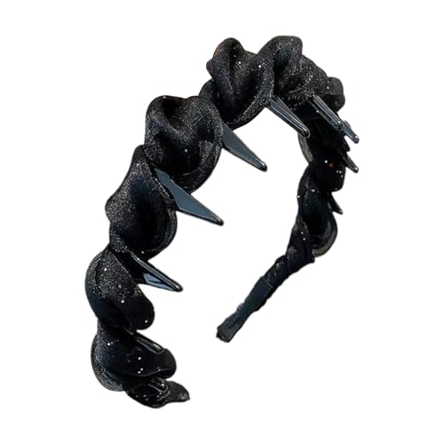 Shitafe Haarspange Mit Zähnen - Anti-Rutsch Stirnband Für Damen Mit Zähnen | Mode Frisuren Zubehör Leichtes Haarschmuck Für Freundin Schwester Ehefrau von Shitafe