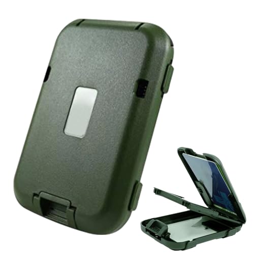 Shitafe RFID-blockierender Kartenhalter, Kreditkartenetui mit RFID-Blockierung - Wasserdichtes Kartenetui aus Aluminium mit RFID-Blockierung | Tragbarer Kartenschutz gegen Datendiebstahl für Männer von Shitafe
