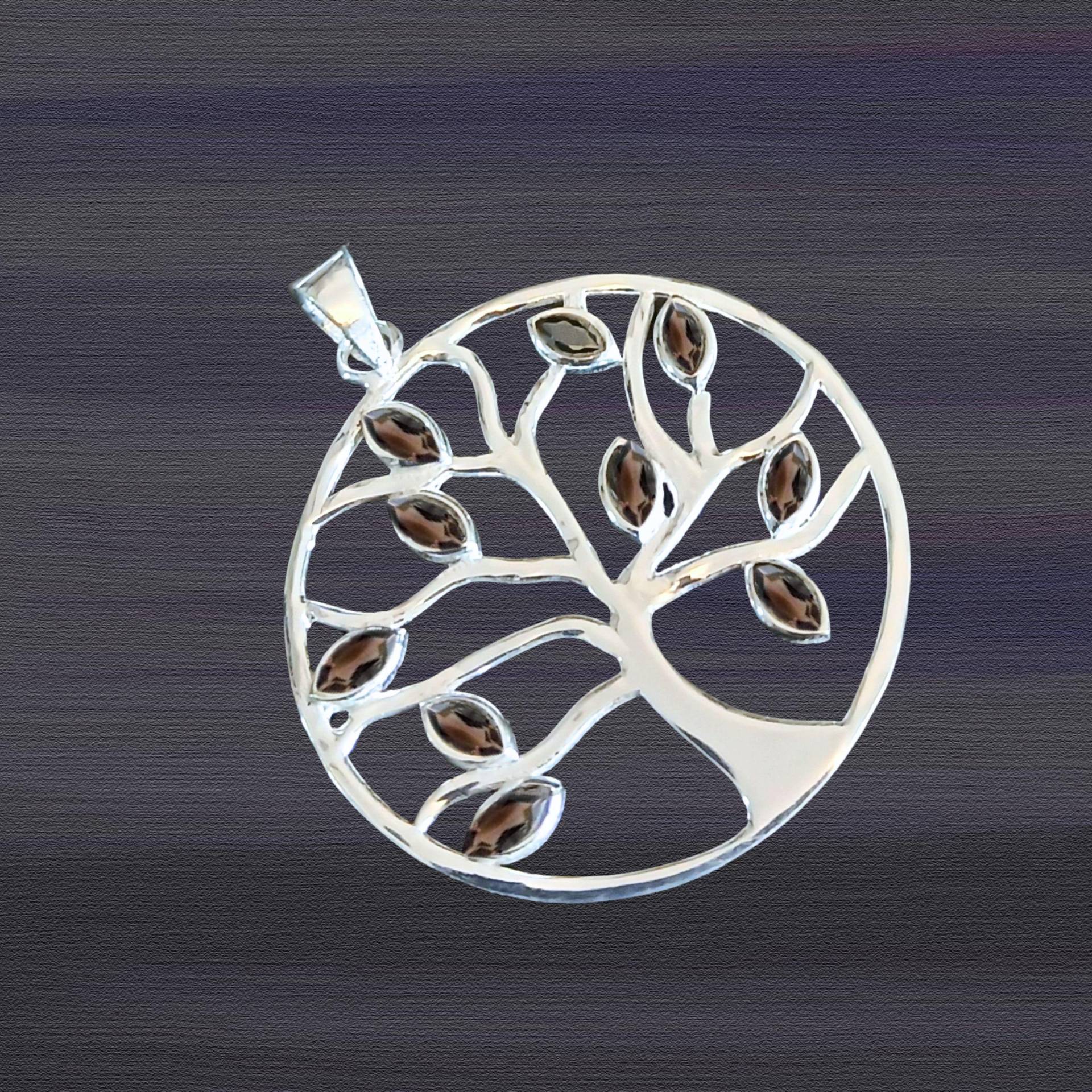 Rauchquarz Baum Des Lebens Anhänger 925 Sterling Silber Neu Lebensbaum Geschenk Für Freundin Frauen Mädchen Mutter Ostern Rauchquarz Baum Des Lebens Anhänger 925 Sterling Silber Neu Lebensbaum Geschenk Für Freundin Frauen Mädchen Mutter Ostern von ShivasSilver