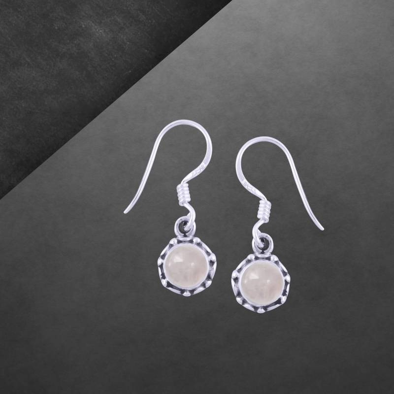 Rosenquarz Zierliche Ohrringe 925 Sterling Silber Neu 023 Geschenk Für Freundin Ostern Muttertaggeschenk Rosenquarz Zierliche Ohrringe 925 Sterling Silber Neu 023 Geschenk Für Freundin Ostern Muttertaggeschenk von ShivasSilver