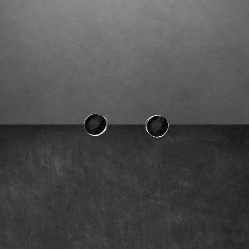 Schwarzer Onyx Kleine Ohrstecker 925 Sterling Silber Neu 7961 Geschenk Für Freundin Muttertaggeschenk von ShivasSilver