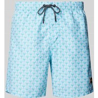 Shiwi Badehose mit Allover-Muster Modell 'Sea Shell' in Aqua, Größe S von Shiwi