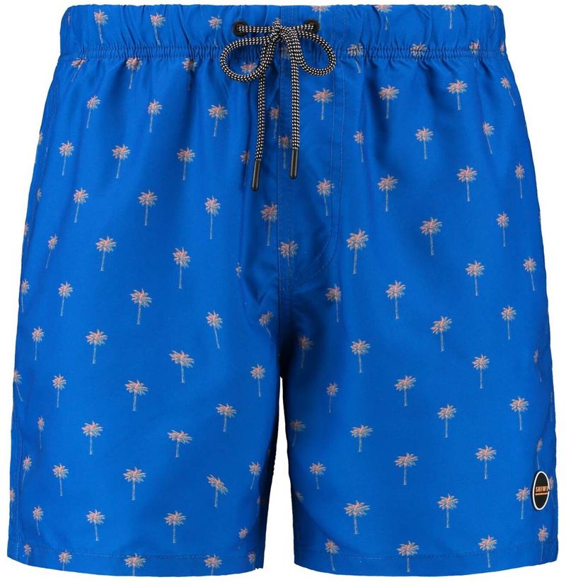 Shiwi Badeshorts Palmen Blau - Größe XL von Shiwi