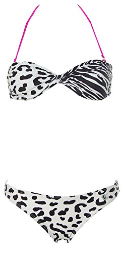 Shiwi Damen Bandeau Neckholder Bikini Schwarz 38 von Shiwi