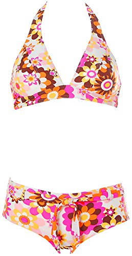 Shiwi Damen Neckholder Triangel Bikini Pink 36 von Shiwi