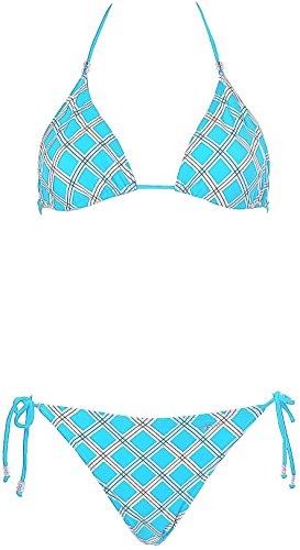 Shiwi Damen Neckholder Triangel Bikini Türkis 40 von Shiwi