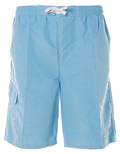 Shiwi Herren Badeshorts Boardshorts Strandshorts Shorts Badehose Hellblau L von Shiwi