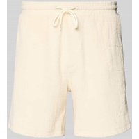 Shiwi Regular Fit Badehose mit Strukturmuster Modell 'Tony' in Offwhite, Größe L von Shiwi