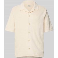 Shiwi Regular Fit Freizeithemd mit Reverskragen Modell 'Ted' in Offwhite, Größe XXL von Shiwi