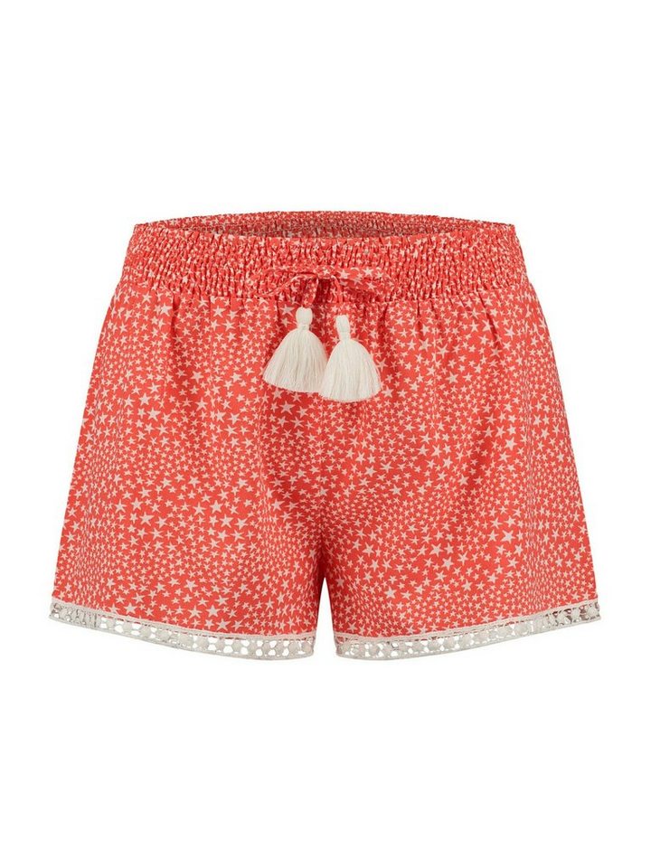 Shiwi Shorts (1-tlg) Drapiert/gerafft, Fransen, Spitze von Shiwi