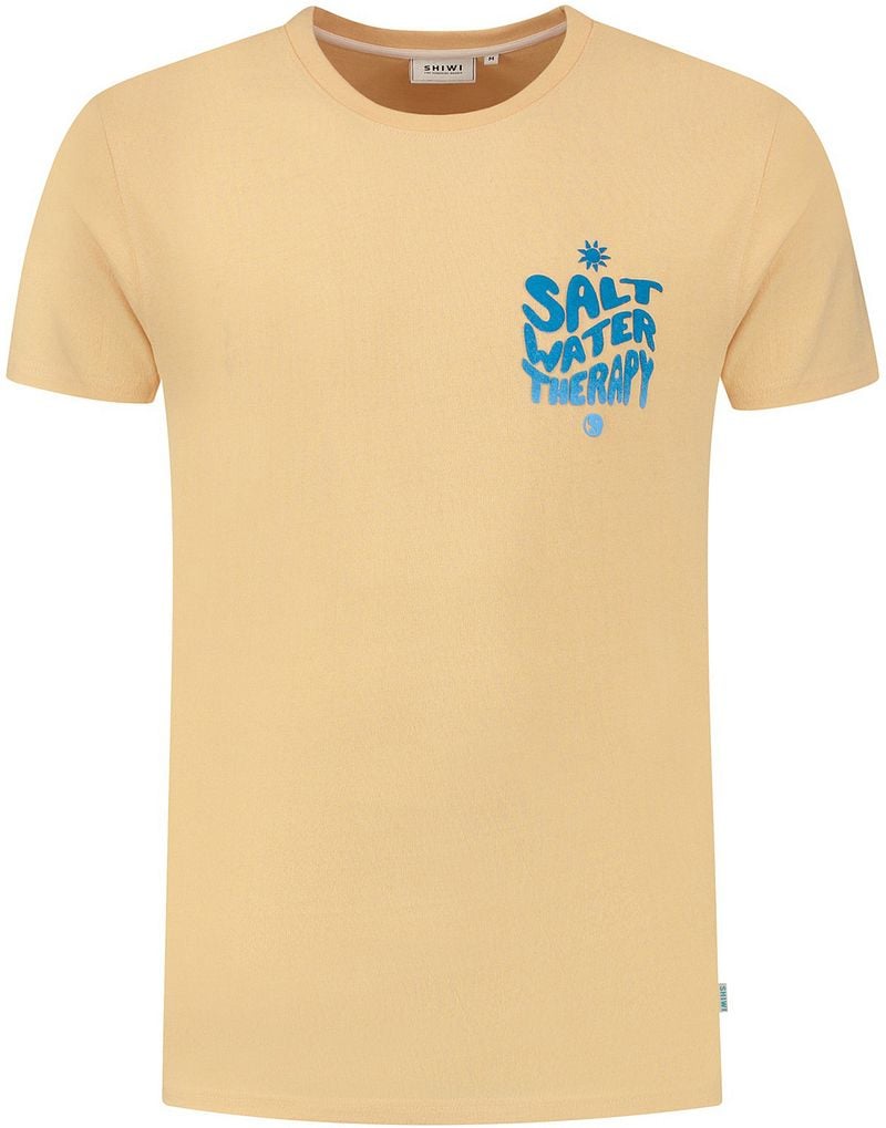 Shiwi T-Shirt Salt Water Cayman Peach - Größe XL von Shiwi