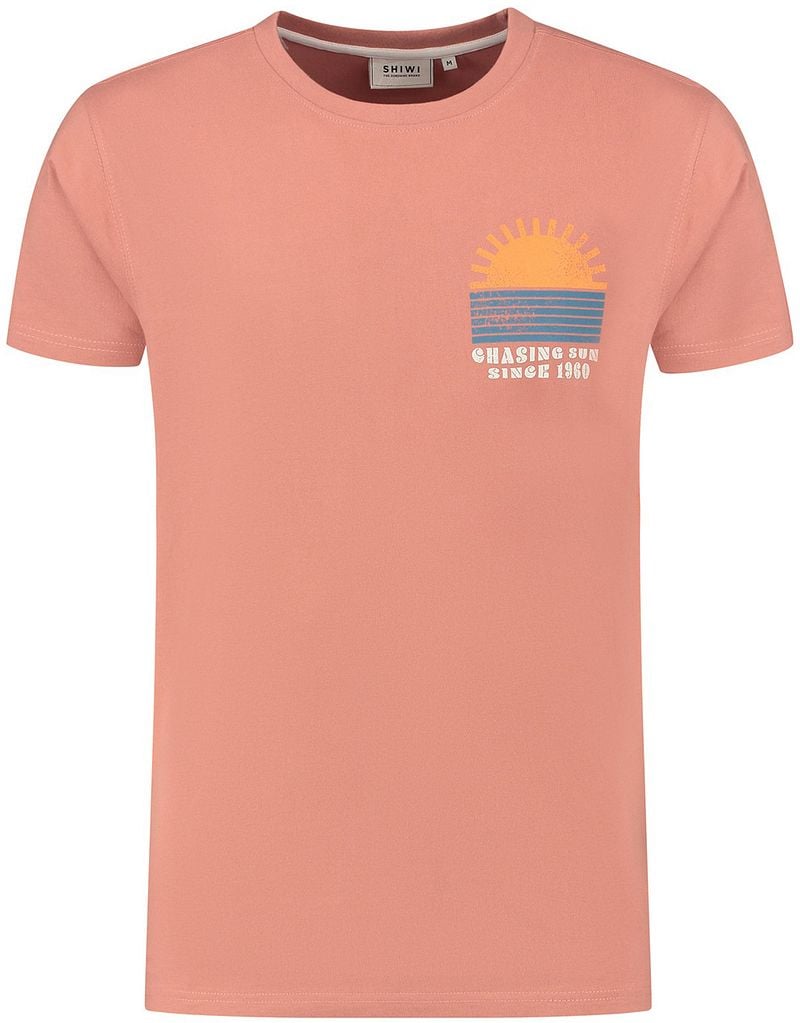 Shiwi T-shirt Sunset Faded Pink - Größe L von Shiwi