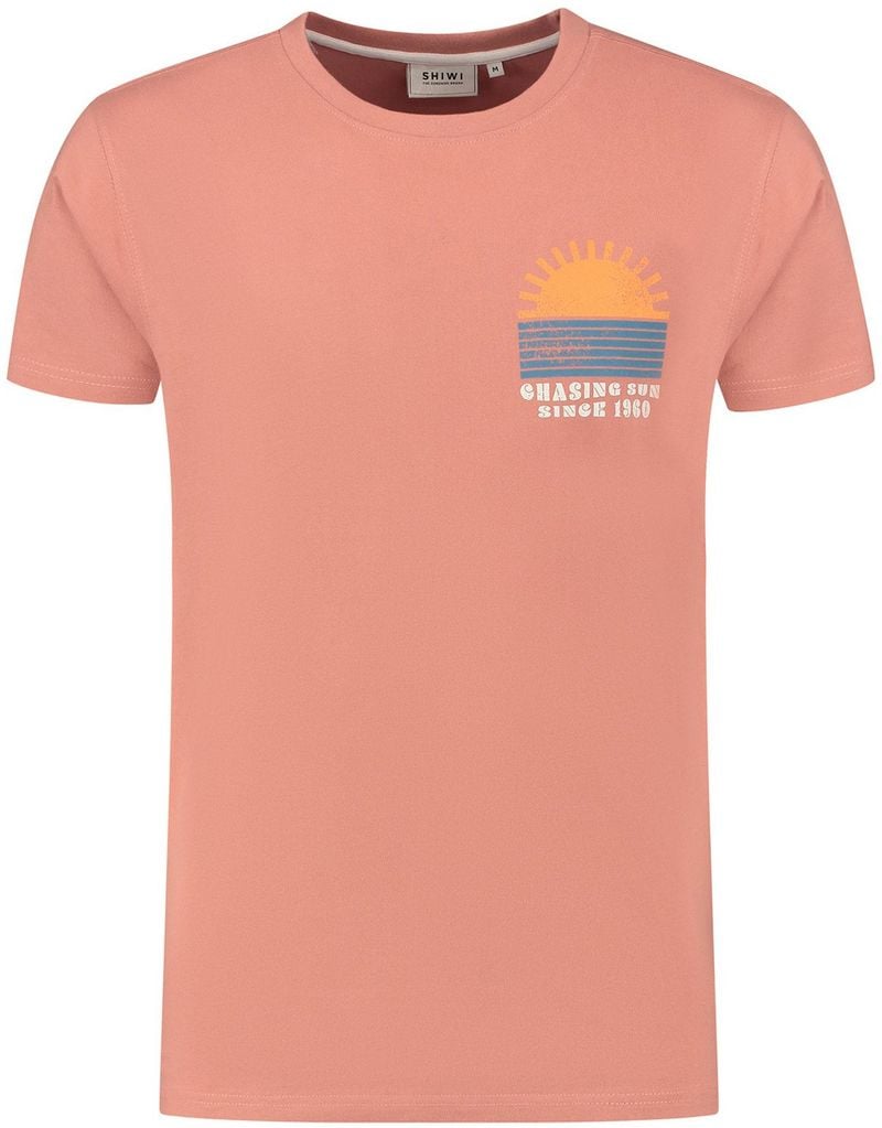 Shiwi T-shirt Sunset Faded Pink - Größe M von Shiwi