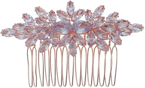 Shixiaodan Hochzeits-Haarkamm, exquisiter Braut-Haarkamm, Strass-Haarkamm von Shixiaodan