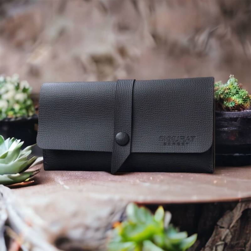 Lange Leder Damen Geldbörse Personalisierte Als Geschenk Für Frauen von ShkuratSergey