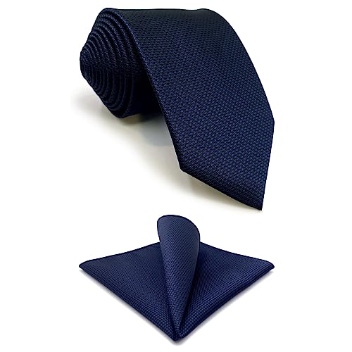 Shlax&Wing Mehrfarbigs Einfarbig Blau Navy Seide Krawatte for Männer Seide Navy Shlax&Wing Mehrfarbigs Einfarbig Blau Navy Seide Krawatte for Männer Seide Navy von S&W SHLAX&WING