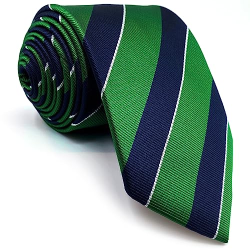 Shlax&Wing Neu Geschäftsanzug Herren Seide Krawatte Grün Blau Streifen Shlax&Wing Neu Geschäftsanzug Herren Seide Krawatte Grün Blau Streifen von S&W SHLAX&WING
