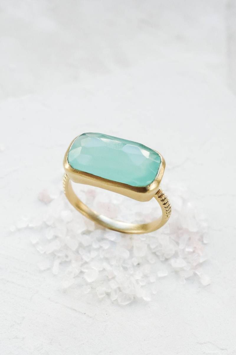 Cabo Ring, Element Halbedelstein, Gold Und Silber Schmuck von ShlomitOfir