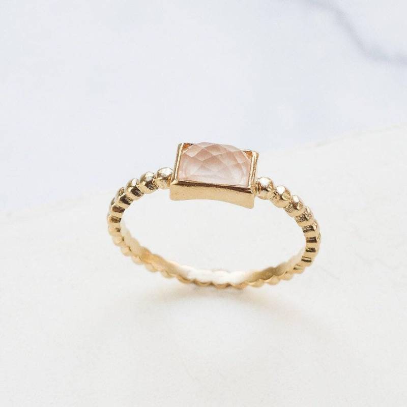 Rashelle Ring, Halbstein Element Stapelbarer Ring von ShlomitOfir