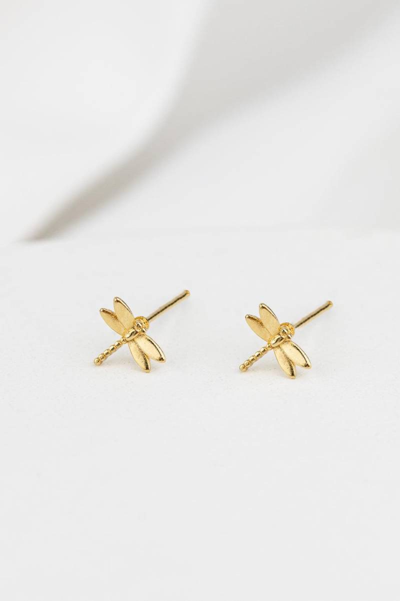 Winzige Libellen-Ohrringe von ShlomitOfir