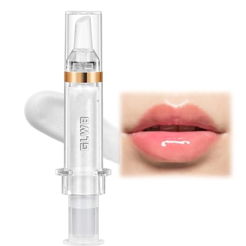 Glwb Lip Plumper, Glwb Exteme Lip Plumper, Plump And Pout Lip Plumper, bester Lip Plumper Gloss, ultra-feuchtigkeitsspendender Lip Plumper Booster mit Chili-Extrakt für schmollende Lippen (1Pcs) von Shnbkls