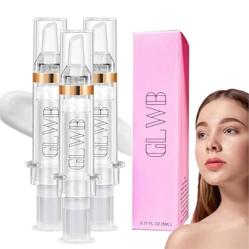 Glwb Lip Plumper, Glwb Exteme Lip Plumper, Plump And Pout Lip Plumper, bester Lip Plumper Gloss, ultra-feuchtigkeitsspendender Lip Plumper Booster mit Chili-Extrakt für schmollende Lippen (3Pcs) von Shnbkls