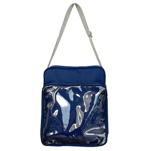 2024 JK Uniform Messenger Bag Crossbody Bag für Teenager Mädchen Große Kapazität Schultertasche Casual Tasche Schule Buch Tasche, a von Shntig