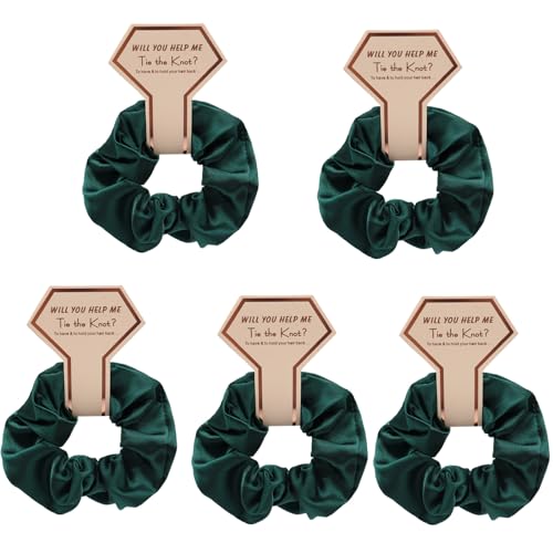 5 x Haargummis für Brautjungfern, Brautjungfern, Hochzeiten, Partys von Shntig