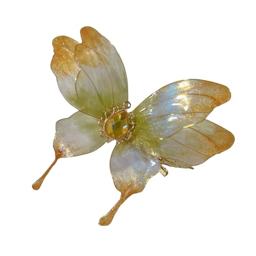 Einzigartige Schmetterling Haar Ornament Harz Haar Clip Haar Zubehör Haarteile Sorgen Komfort Und Stile Für Frauen Mädchen von Shntig