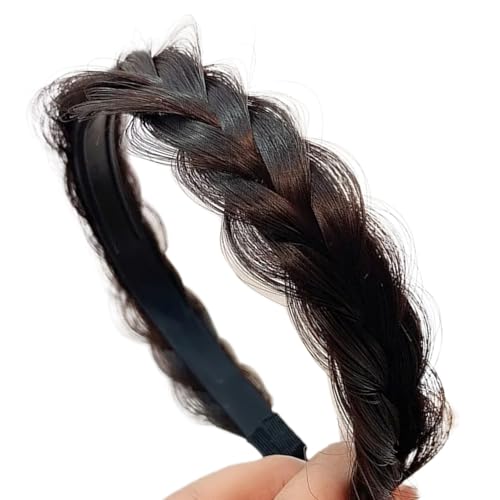 Geflochtenes Haarband für Damen, hohe Elastizität, Kopfschmuck, Haarschmuck, für Mädchen und Frauen von Shntig