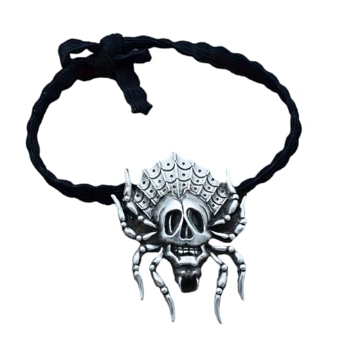 Halloween Schädel Haar Bands Für Erwachsene Weibliche 3D Punk Haar Kreise Thema Party Haar Elastische Hairtie Party Zubehör von Shntig