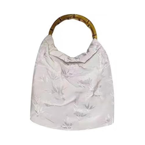 Handtasche im chinesischen Stil mit Bambusblattmuster, modische Handtaschen für Damen, 1, Large von Shntig