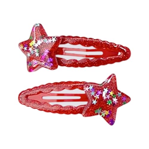Kinder-Haarspange im 2000er-Jahre-Stil, Stern-Clip, Kopfschmuck, bezaubernd, handgefertigt, Haarschmuck, Haarstyling-Haarnadel von Shntig