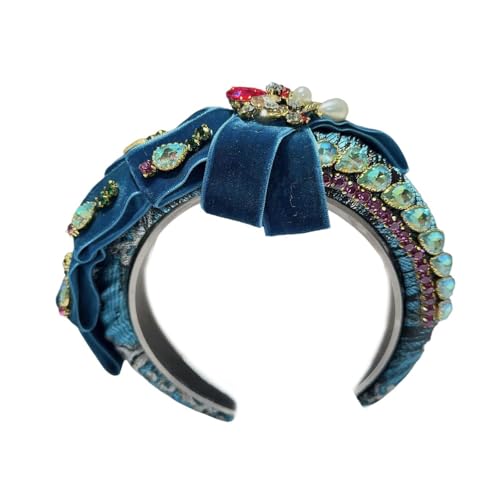 Modische Schmuck Kopf Hoop Festliche Haar Ornament Vielseitige Bunte Strasssteine Für Kinder Erwachsene Foto Requisiten von Shntig