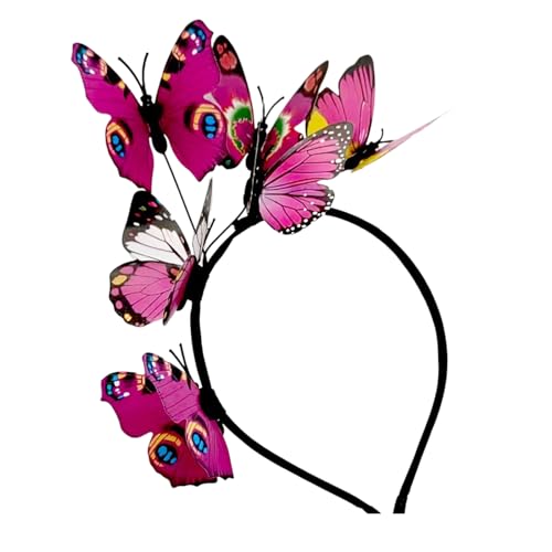Modisches Schmetterlings-Haarband, bequemer Kopfschmuck, praktisches Haar-Accessoire für Damen und Mädchen, besondere Anlässe von Shntig